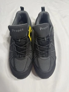 Propet Seeley II Steel Toe Safety Work Shoes Men's SZ 10.5 Black Waterproof - Picture 1 of 7