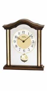 Mantel-clock with quartz movement from AMS AM T1174/1 NEW - Picture 1 of 1