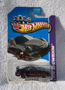2013 Hot Wheels HW Showtime Black Porsche 911 GT3 RS - Picture 1 of 4