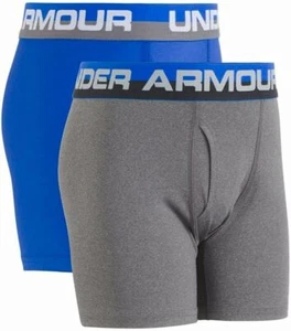 Under Armour Boys-2-Pack Boxer Brief Youth-{MULTI SIZE&COLOR}-NEW - Picture 1 of 14