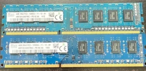 SK hynix 4GB 1Rx8 2Rx8 PC3-12800U DDR3 Desktop RAM/Memory - Picture 1 of 4