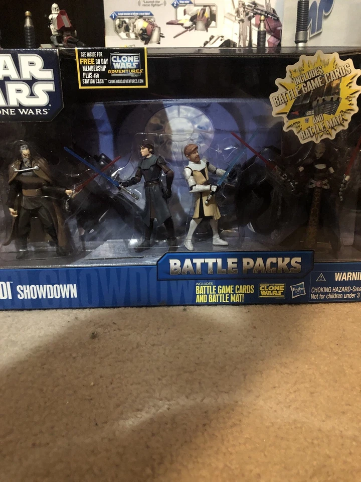 Star Wars Battle Packs Jedi Showdown Clone Trooper Hasbro