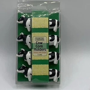 Kuh Maiskolben Halter von The Charcoal Companion 2012 Neu 4er Set - Bild 1 von 7