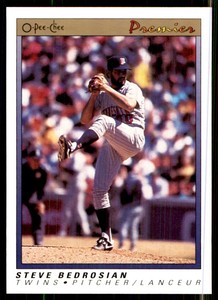 1991 O-Pee-Chee Premier Steve Bedrosian Minnesota Twins #5