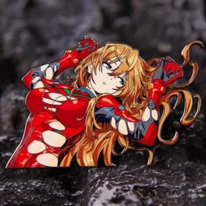 Neon Genesis Evangelion.asuka Badge Eva.anime Brooch, Gentleman Pin Accessories - Picture 1 of 22