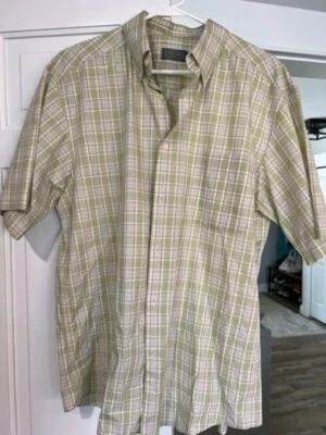 Talbots Mens Short Sleeve Shirt Size XL - Image 1 of 3