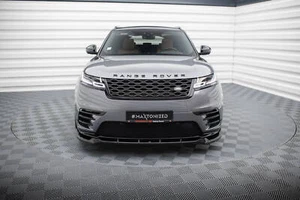 Labio de alerón Cup enfoque delantero para Land Rover Range Rover Velar R-Dynamic Mk1 sch - Imagen 1 de 7