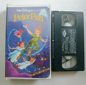 Vintage Peter Pan Black Diamond Edition The Classics Collection VHS 1990 - Picture 1 of 3