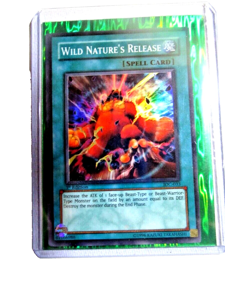Yugioh WILD NATURE'S RELEASE IOC-033 - Super ~ Holo - Image 1 of 1
