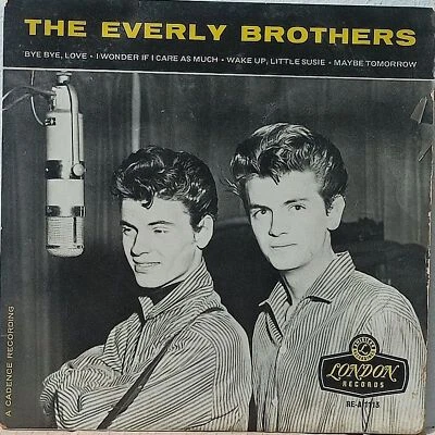 Everly Brothers Bye Bye Love/Wake Up Little Susie 7" Vinyl EP London Records UK - Image 1 of 4