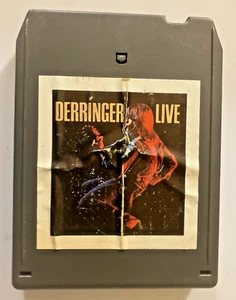 Rick Derringer - Derringer Live - Blue Sky 34848 Gray 8-Track Tape 1977 - Picture 1 of 4