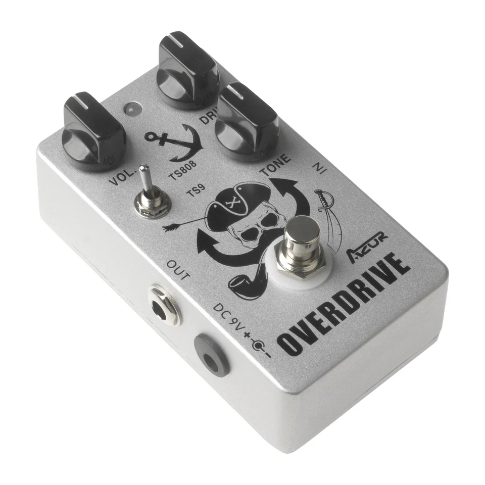 Mosky Mm Silver Overdrive Guitar Effect Pedal True Bypass 100 Analog Signal AU