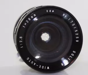 Soligor Wide-Auto 2,8/28 Weitwinkel Objektiv 28mm für Nikon - Bild 1 von 5