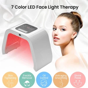 7 Color LED PDT Light Photon Therapy Facial Skin Care Anti-Ageing Beauty Machine - Picture 1 of 12