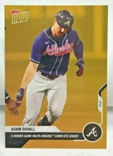 Adam Duvall 2020 Topps Now Road To Opening Day 3 HR Bonus #ODB-7 BRAVES - SP/449