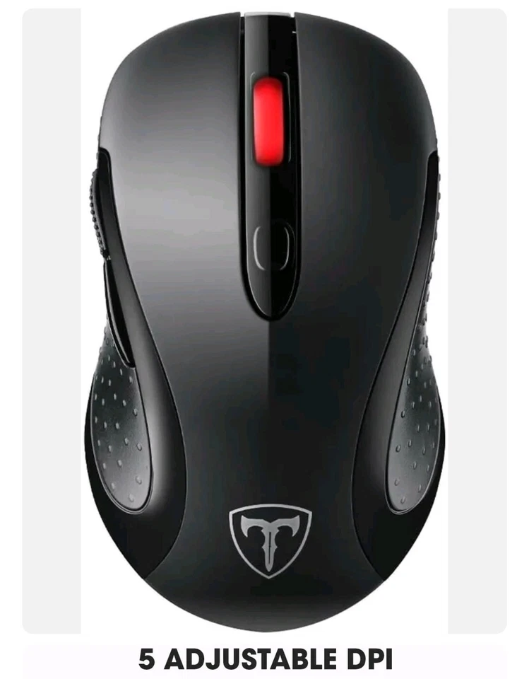 VicTsing Wireless Mouse for Laptop, 2.4G Portable USB Mouse Computer Mouse - Image 1 of 1