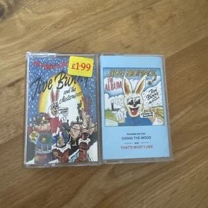 Jive Bunny & The Mastermixers ‎- The Album & Lets Party cassette tapes - Picture 1 of 2