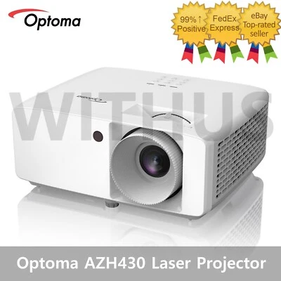Optoma AZH430 Compact Laser Projector 4500Lm 4K HDR 1080p IP6X DLP Home Theater - Image 1 of 4