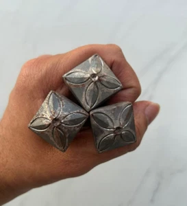 Handgeschmiedet Schmiedeeisen Vintage Blumen Nagel Möbel Tür Schrank Dekor 6 ... - Bild 1 von 8