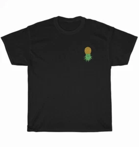 Subtle for Swingers Upside Down Pineapple Party T-Shirt Unisex Funny Tee Gift - Picture 1 of 4