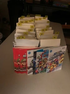 Nintendo Wii, Wii U and Gamecube Video Game Manuals Only (Letter: T) - Picture 1 of 24
