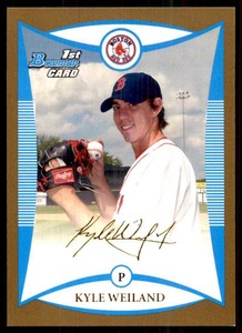 2008 Bowman Draft Prospects Gold Kyle Weiland Dp #BDPP57