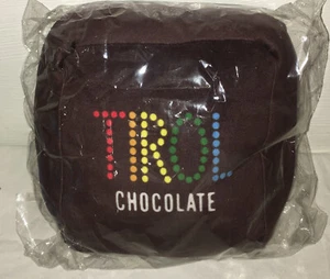 Tirol Chocolate Plush Pillow (8" ) Toreba New - Picture 1 of 3