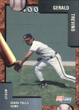 1992 Idaho Falls Gems Fleer/ProCards #3521 Gerald Trevino