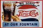 Pepsi drink Advertisment Vintage Retro Metal Sign, kitchen, gift,