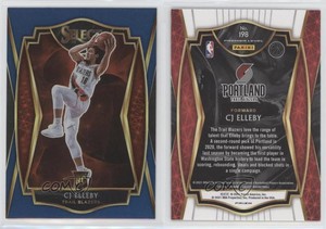 2020-21 Panini Select Premier Level Retail Blue Prizm CJ Elleby #198 Rookie RC