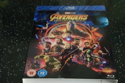 Avengers: Infinity War (Blu-ray, 2018) Brand New. Cert 12. Incls Slip Cover. - Image 1 of 2