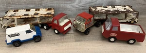 TONKA TOY LOT of 6 Diecast Car Haulers Van Semi Trucks 11 - Picture 1 of 19