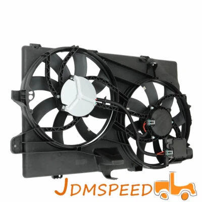 FO3115177 Radiator & Condenser Fan For 2007-2015 Ford Edge Lincoln MKX 3.5L 3.7L - Image 1 of 4