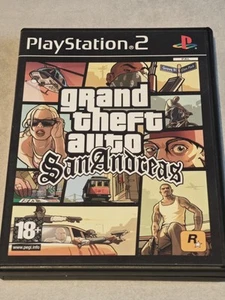 GTA GRAND THEFT AUTO SAN ANDREAS SONY PS2 PLAYSTATION 2 SLIM - Bild 1 von 2