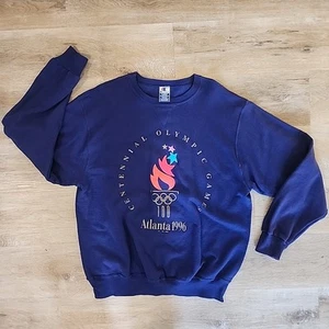 Vtg Champion Sweatshirt Atlanta 1996 Olympics Sz Mens XL - Picture 1 of 8