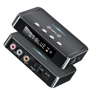 NFC Multi-Function AUX/Optical/Coaxial  Bluetooth Transmitter Receiver Adapter - Afbeelding 1 van 7