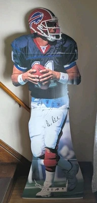 Drew Bledsoe tamaño natural 78" Players Inc. Standee Buffalo Bills 2002 NFL QB de colección Foto 1 de 4