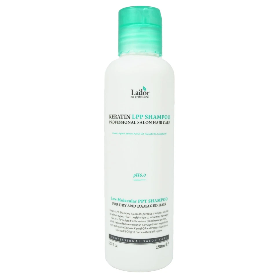 LA'DOR Lador Keratin LPP Shampoo 150ml Korean Hair Shampoo Hair Care Korea Shampoo