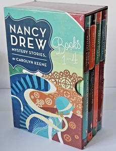 Nancy Drew Mystery Stories Books 1-4 Carolyn Keene 2015 Box Set Hardcovers - Imagen 1 de 5