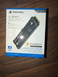 WD_BLACK SN850P 2TB NVMe PCIe Internal SSD for PS5 consoles WDBBYV0020BNC New - Picture 1 of 2