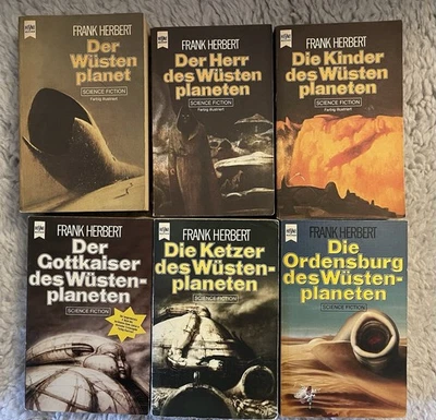 Frank Herbert Dune-Zyklus Der Wüstenplanet Band 1-6 Komplett - Bild 1 von 2