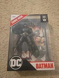 DC Multiverse McFarlane Batman Injustice 2 +Comic Page Punchers NEW - Picture 1 of 6