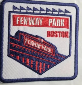 Boston Red Sox Fenway Park Embroidered Patch approx 3x3" - Picture 1 of 2