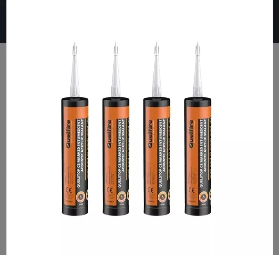 3 x Quelfire Mastic 4 hours Fire Ratings