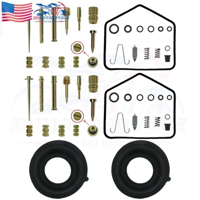 2x Carburetor Rebuild Kit Honda CB350 CL350 Twins 1970-1973 Ultimate diaphragm Foto 1 de 4