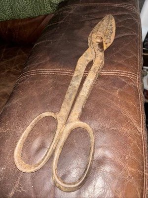 Vintage WISS 8 Forged Steel Made In US Marked W 8 New England & JTD - Image 1 of 4