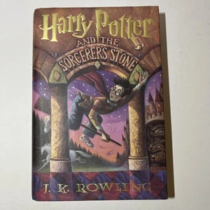 Harry Potter and the Sorcerer's Stone by J. K. Rowling (1998) 1st Ed, 5th Print - Picture 1 of 16
