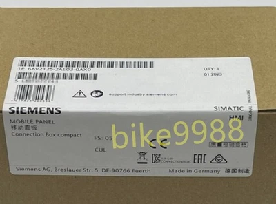 New in Box Siemens 6AV2 125-2AE03-0AX0 / 6AV2125-2AE03-0AX0 Mobile Panel - Image 1 of 3