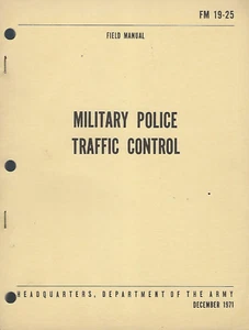 Historical book Military Police Traffic Control - Imagen 1 de 1
