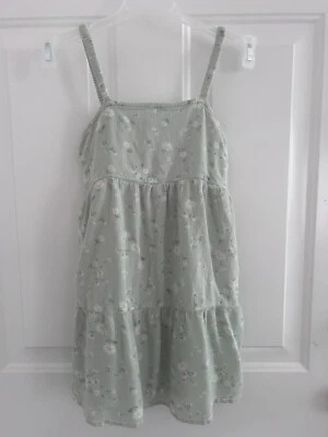 Vestido infantil feminino Abercrombie tamanho 9/10 alças de espaguete - Imagem 1 de 4